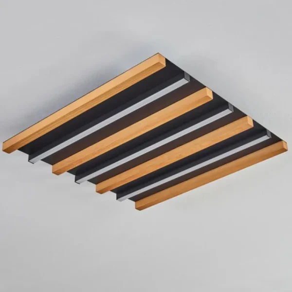 hofstein Plafonnier Favorina LED Écru, Noir, 1 lumière* Lampes Modernes
