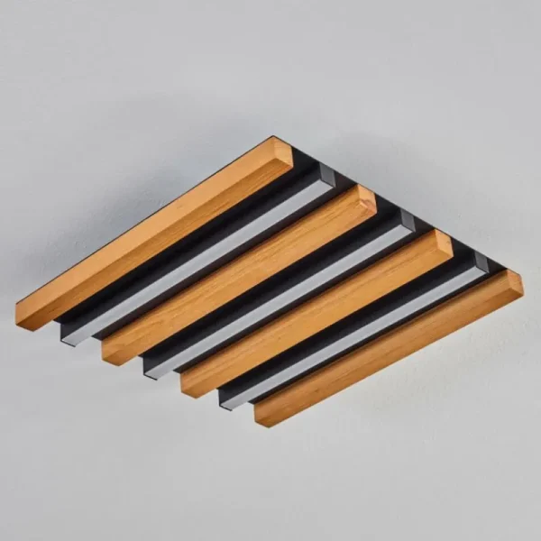 hofstein Plafonnier Favorina LED Écru, Noir, 1 lumière* Lampes Modernes