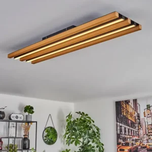 hofstein Plafonnier Favorina LED Écru, Noir, 1 lumière* Lampes Modernes