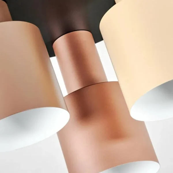 hofstein Plafonnier Fessade Beige, Brun, Bronze, 3 lumières* Lampes Modernes