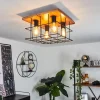 hofstein Plafonnier Fevaag Écru, Noir, 4 lumières* Lampes Modernes