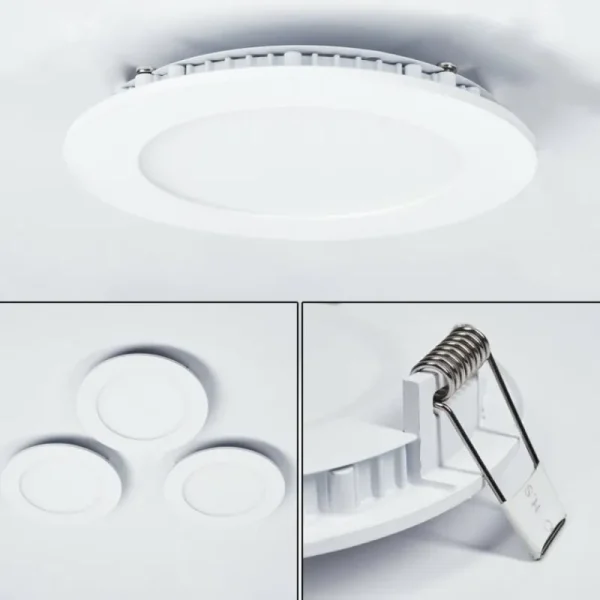 hofstein Plafonnier Finsrud LED Blanc, 3 lumières* Lampes Modernes