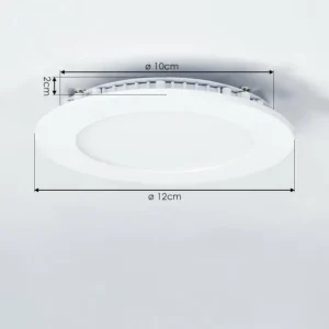hofstein Plafonnier Finsrud LED Blanc, 3 lumières* Lampes Modernes
