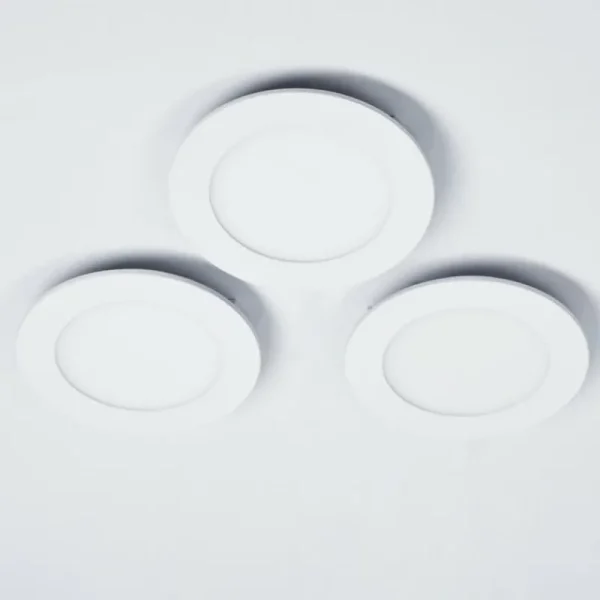 hofstein Plafonnier Finsrud LED Blanc, 3 lumières* Lampes Modernes
