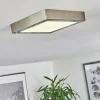hofstein Plafonnier Fnsrud LED Nickel mat, 1 lumière* Lampes Modernes