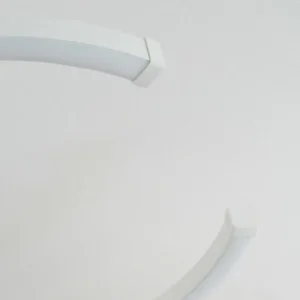 hofstein Plafonnier Frederick LED Chrome, Blanc, 1 lumière* Lampes Modernes