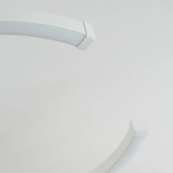 hofstein Plafonnier Frederick LED Chrome, Blanc, 1 lumière* Lampes Modernes