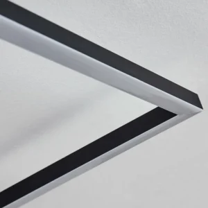 hofstein Plafonnier Frederick LED Noir, Blanc, 1 lumière* Lampes Modernes