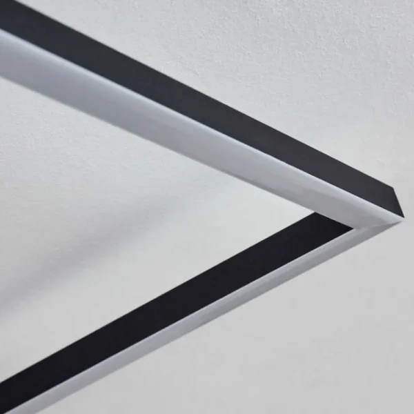 hofstein Plafonnier Frederick LED Noir, Blanc, 1 lumière* Lampes Modernes