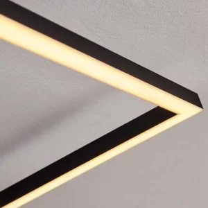 hofstein Plafonnier Frederick LED Noir, Blanc, 1 lumière* Lampes Modernes