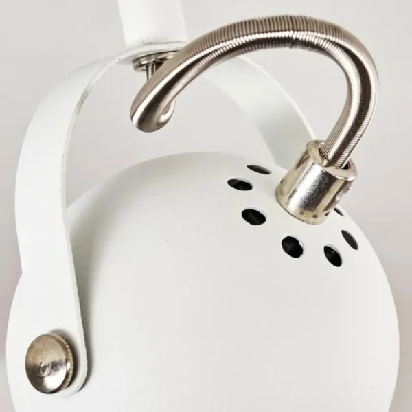 hofstein Plafonnier Gadmen Chrome, Blanc, 1 lumière* Lampes Modernes