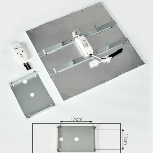 hofstein Plafonnier Gallitos LED Blanc, 1 lumière, Télécommandes, Changeur de couleurs* Lampes Modernes