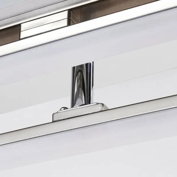 hofstein Plafonnier Georgina LED Chrome, 2 lumières* Lampes Modernes