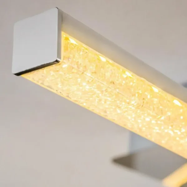 hofstein Plafonnier Georgina LED Chrome, 2 lumières* Lampes Modernes