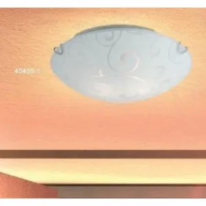 Luminaires Globo Lighting Plafonnier Globo BIKE Blanc, 1 lumière* Lampes En Verre