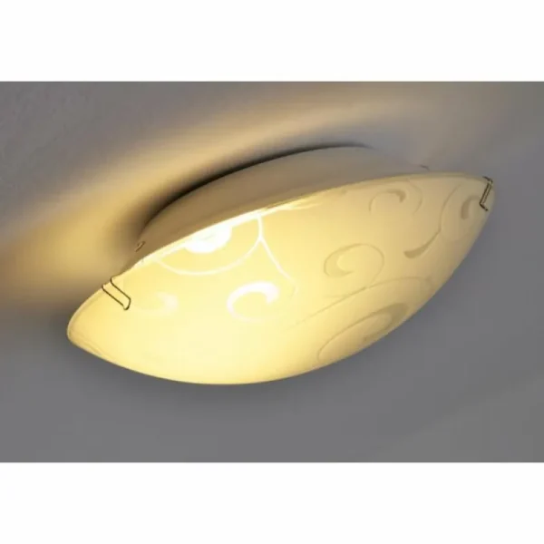 Luminaires Globo Lighting Plafonnier Globo BIKE Blanc, 1 lumière* Lampes En Verre