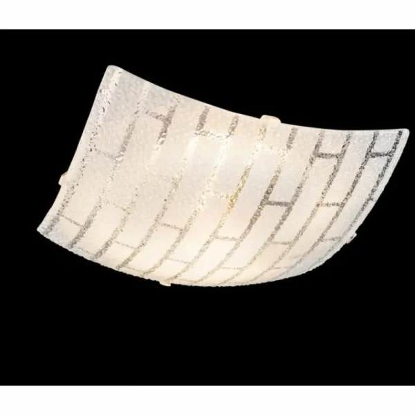 Luminaires Globo Lighting Plafonnier Globo Blanc, 1 lumière* Lampes En Verre