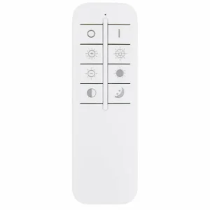 Luminaires Globo Lighting Plafonnier Globo BRIENNA LED Blanc, 1 lumière, Télécommandes* Lampes En Verre