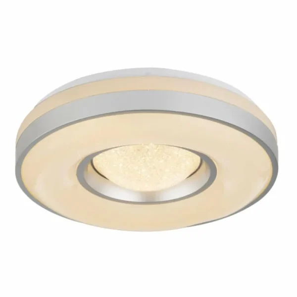 Luminaires Globo Lighting Plafonnier Globo COLLA LED Blanc, 1 lumière* Lampes En Verre