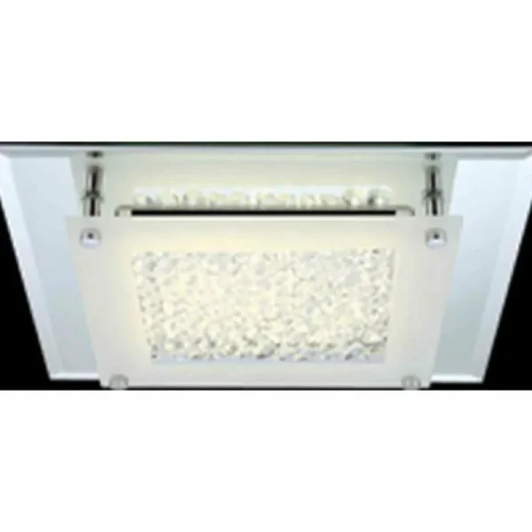 Luminaires Globo Lighting Plafonnier Globo LIANA LED Chrome, 1 lumière* Lampes En Verre