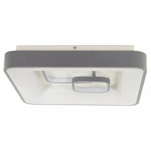 Luminaires Globo Lighting Plafonnier Globo MAVY LED Blanc, 1 lumière, Télécommandes* Lampes En Verre