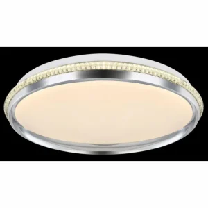Luminaires Globo Lighting Plafonnier Globo RODOLFO LED Blanc, 1 lumière* Lampes En Verre