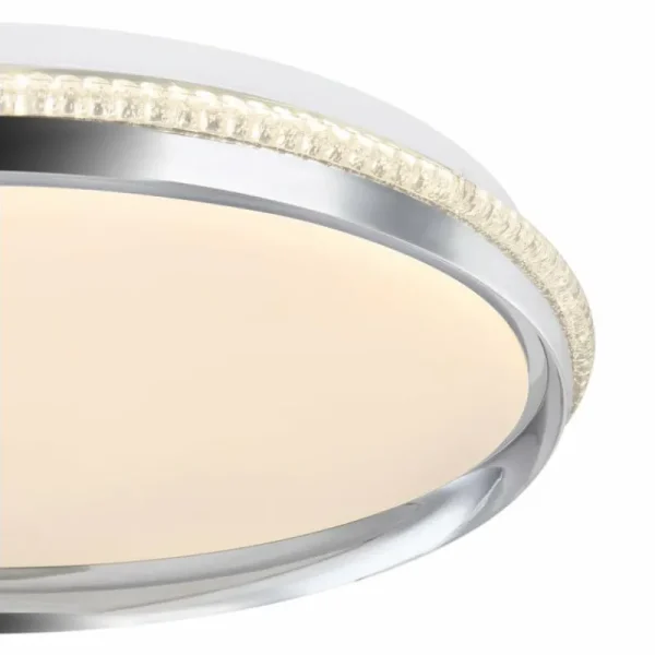 Luminaires Globo Lighting Plafonnier Globo RODOLFO LED Blanc, 1 lumière* Lampes En Verre
