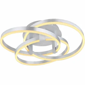 Luminaires Globo Lighting Plafonnier Globo SANNI LED Blanc, 1 lumière* Lampes En Verre