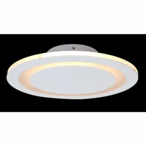 Luminaires Globo Lighting Plafonnier Globo UFO LED Blanc, 1 lumière* Lampes En Verre
