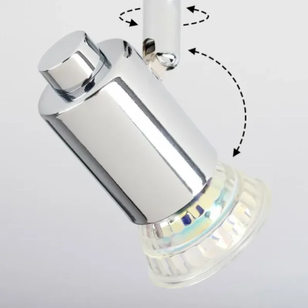 hofstein Plafonnier Grafberg Chrome, 3 lumières* Lampes Modernes