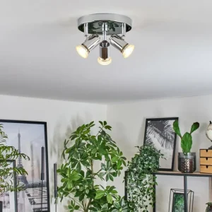 hofstein Plafonnier Grafberg Chrome, 3 lumières* Lampes Modernes