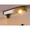 hofstein Plafonnier Granada LED Nickel mat, 2 lumières* Lampes Modernes