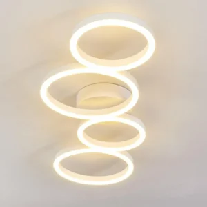 hofstein Plafonnier Grasse LED Blanc, 1 lumière* Lampes Modernes