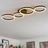 hofstein Plafonnier Grasse LED Noir, 1 lumière* Lampes Modernes