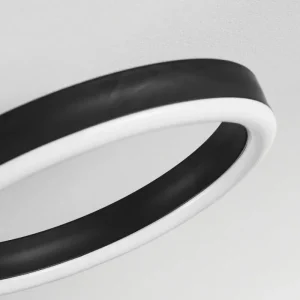 hofstein Plafonnier Grasse LED Noir, 1 lumière* Lampes Modernes