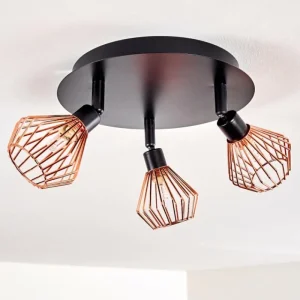 hofstein Plafonnier Grönhöj Noir, 3 lumières* Lampes Modernes