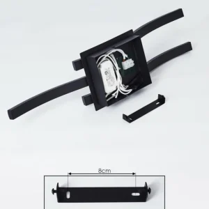 hofstein Plafonnier Grossari LED Noir, 3 lumières* Lampes Modernes