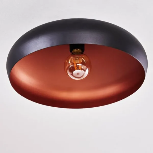 hofstein Plafonnier Guayo Cuivre, 1 lumière* Lampes Modernes