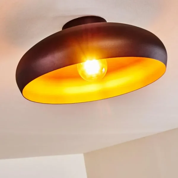 hofstein Plafonnier Guayo Cuivre, 1 lumière* Lampes Modernes