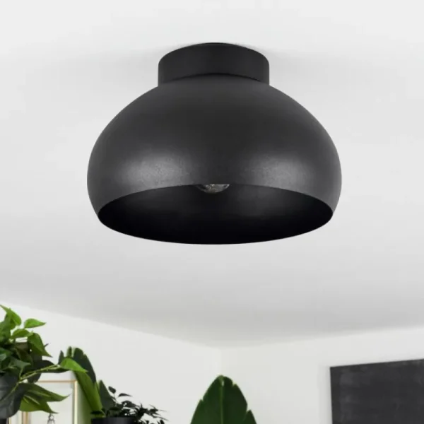 hofstein Plafonnier Guayo Noir, 1 lumière* Lampes Modernes