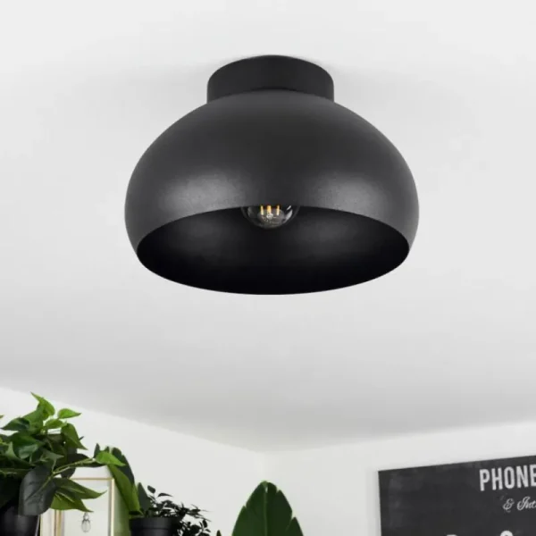 hofstein Plafonnier Guayo Noir, 1 lumière* Lampes Modernes