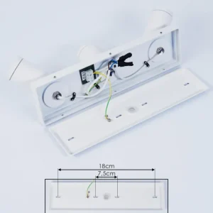 hofstein Plafonnier Hakamken Blanc, 3 lumières* Lampes En Verre