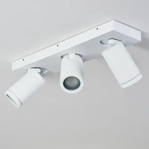 hofstein Plafonnier Hakamken Blanc, 3 lumières* Lampes En Verre