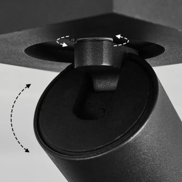 hofstein Plafonnier Hakamken Noir, 1 lumière* Lampes En Verre