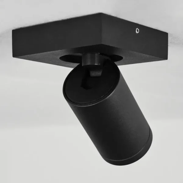 hofstein Plafonnier Hakamken Noir, 1 lumière* Lampes En Verre