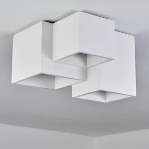 hofstein Plafonnier Hatusao Blanc, 3 lumières* Lampes Modernes