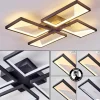hofstein Plafonnier Haya LED Noir, 4 lumières* Lampes Modernes