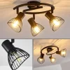 hofstein Plafonnier Holbol Noir, 3 lumières* Lampes Modernes