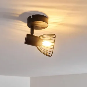 hofstein Plafonnier Holbol Noir, 1 lumière* Lampes Modernes