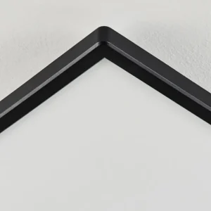 hofstein Plafonnier Hortinhas LED Noir, 1 lumière, Télécommandes, Changeur de couleurs* Lampes Modernes